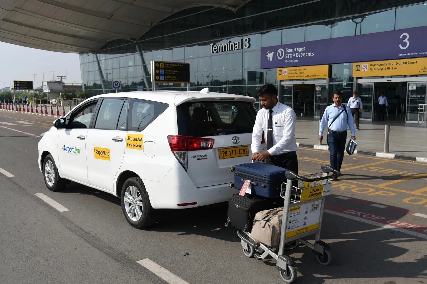 AirportLive premium fleet lineup for Punjab airport taxi and outstation travel