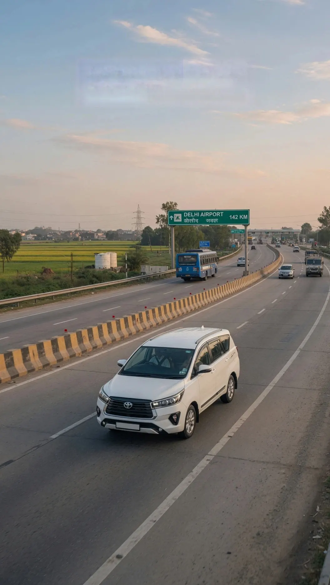 Premium AirportLive cab on the Ludhiana to Delhi Airport route
