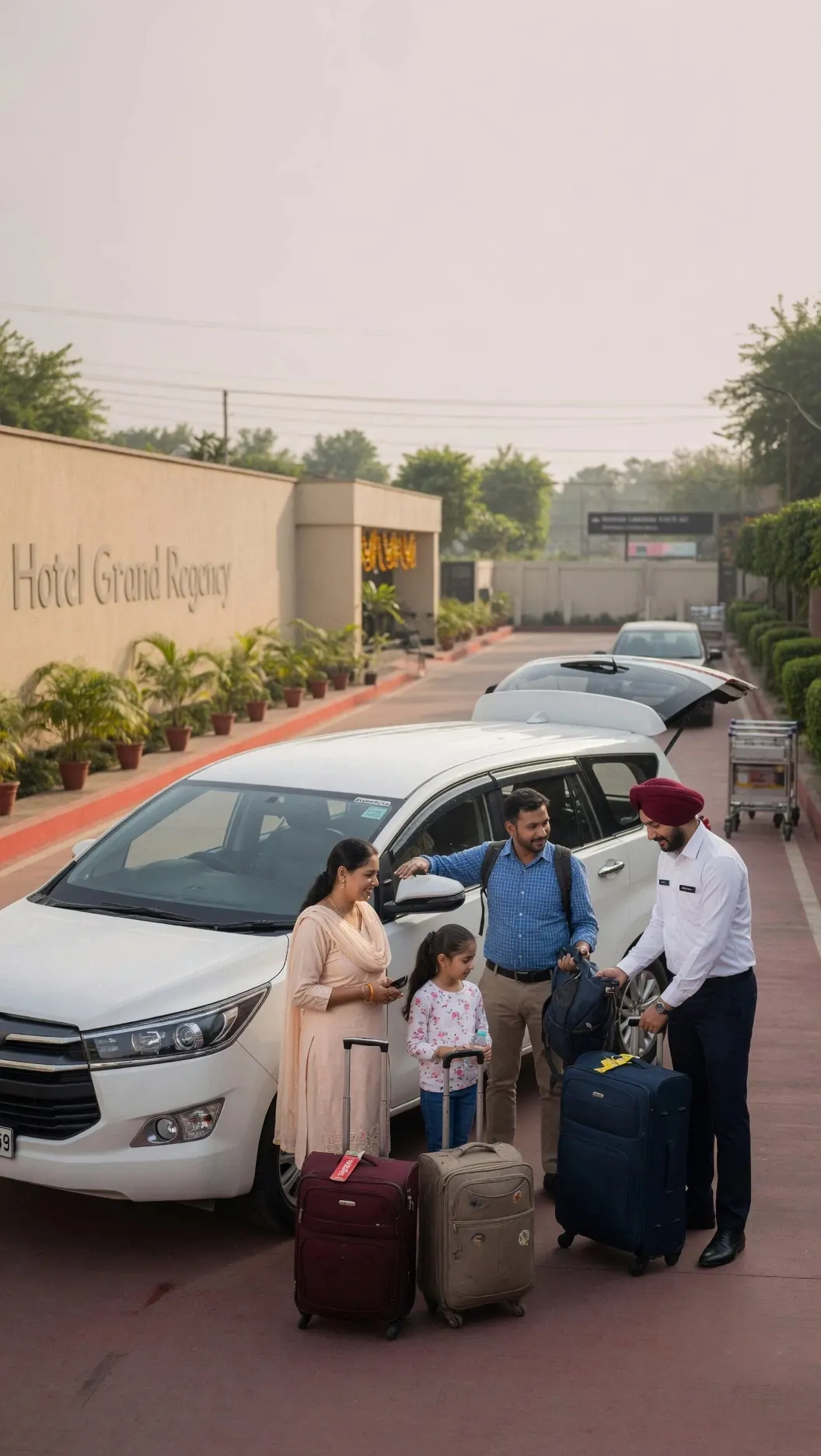 AirportLive cab for Jalandhar to Delhi Airport transfer with luggage assistance